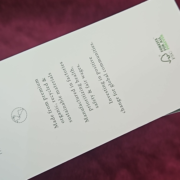 Threads 4 Thought Pullover Hoodie Women  XL sweater New red Burgundy organic - Picture 6 of 8